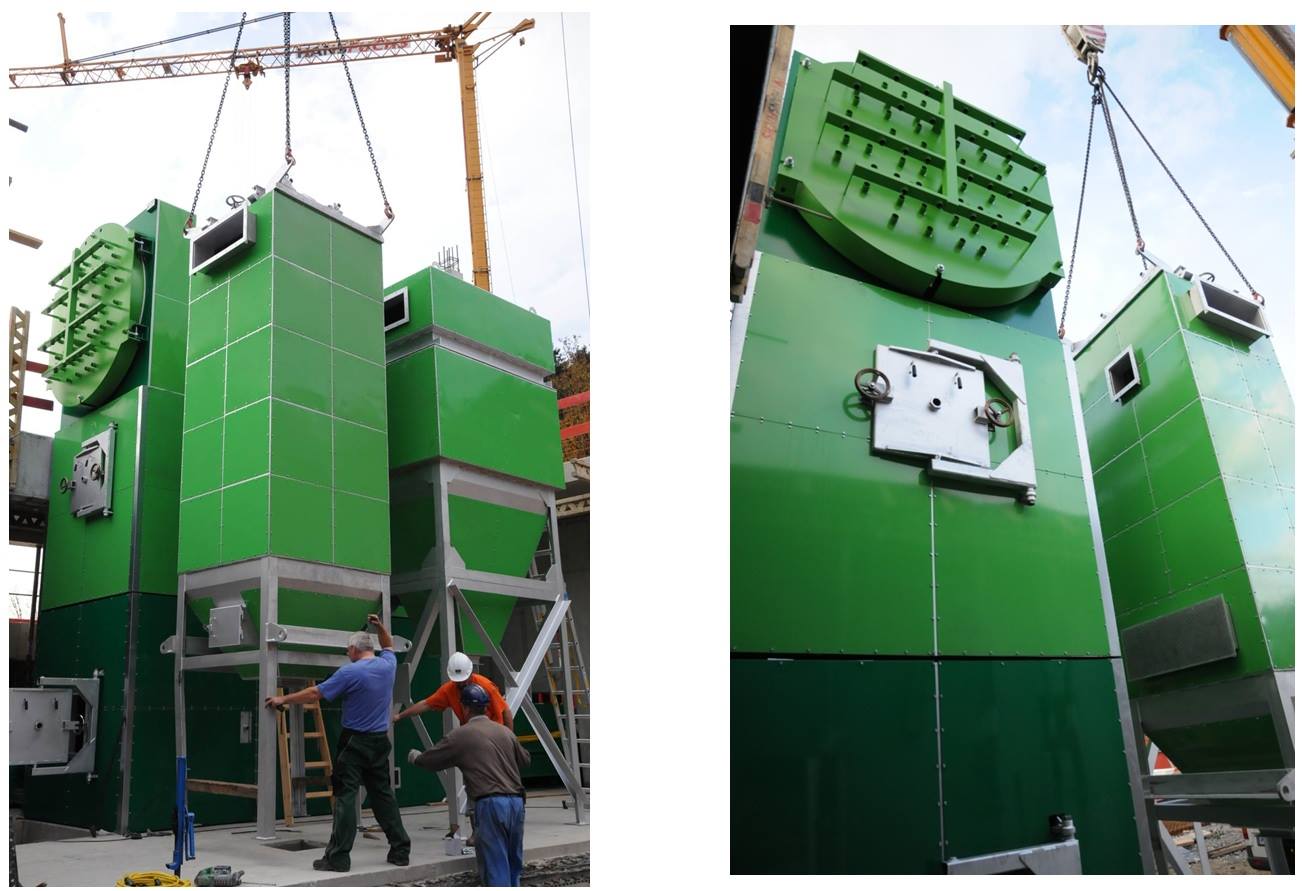 Inštalácia technológie teplárne